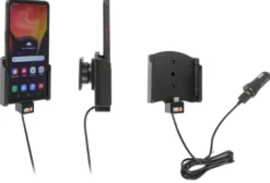 Brodit Aktiv hållare med USB-kabel och cigg-adapter, Samsung Galaxy Xcover Pro SM-G715