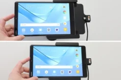 Brodit Aktiv hållare med USB-kabel och cigg-adapter, Huawei MediaPad M5 8.4