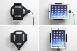 Brodit Aktiv hållare med USB-kabel och cigg-adapter, Apple iPad 5th Gen (A1822, A1823)/9.7 6th Gen (A1893, A1954)/9.7 New/Air (A1474, A1475, A1476)