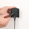 Brodit Aktiv hållare med USB-kabel och cigg-adapter, Apple iPhone 15 Pro Max