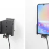 Brodit Aktiv hållare med USB-kabel och cigg-adapter, Samsung Galaxy A34 5G