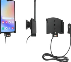 Brodit Aktiv hållare med USB-kabel och cigg-adapter, Samsung Galaxy A34 5G