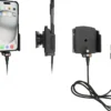 Brodit Aktiv hållare med USB-kabel och cigg-adapter, Apple iPhone 15/15 Pro/16/16 Pro/16e