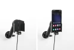 Brodit Aktiv hållare med USB-kabel och cigg-adapter, Samsung Galaxy S23 SM-S911B/DS