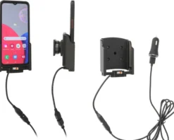 Brodit Aktiv hållare med USB-kabel och cigg-adapter, Samsung Galaxy Xcover 6 Pro