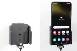 Brodit Aktiv hållare med USB-kabel och cigg-adapter, Samsung Galaxy S22+ 5G (SM-S906B/SM-S906B/DS)
