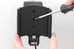Brodit Aktiv hållare med USB-kabel och cigg-adapter, Samsung Galaxy S22+ 5G (SM-S906B/SM-S906B/DS)