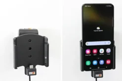 Brodit Aktiv hållare med USB-kabel och cigg-adapter, Samsung Galaxy S22+ 5G (SM-S906B/SM-S906B/DS)