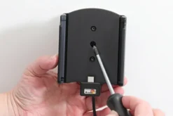 Brodit Aktiv hållare med USB-kabel och cigg-adapter, Samsung Galaxy S22 Ultra 5G (SM-S908B/SM-S908B/DS)