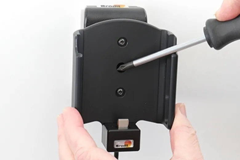 Brodit Aktiv hållare med USB-kabel och cigg-adapter, Samsung Galaxy S22 5G SM-S901B/SM-S901B/DS