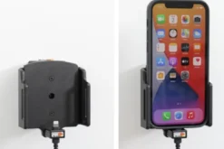 Brodit Aktiv hållare med USB-kabel och cigg-adapter, Apple iPhone 12/12 Pro/12 Pro Max/13/13 Pro/13 Pro Max/14/14 Plus/14 Pro Max
