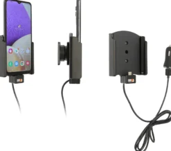 Brodit Aktiv hållare med USB-kabel och cigg-adapter, Samsung Galaxy A32 5G SM-A326U1/DS