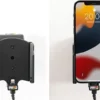 Brodit Aktiv hållare med USB-kabel och cigg-adapter, Apple iPhone 13/13 Pro/14/14 Pro