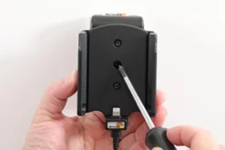 Brodit Aktiv hållare med USB-kabel och cigg-adapter, Apple iPhone 13 Mini