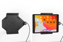 Brodit Aktiv hållare med USB-kabel och cigg-adapter, Apple iPad 10.2 7th Gen (A2197, A2198, A2200)/8th Gen (A2428, A2429, A2430, A2270)/9th Gen (A2602, A2603, A2604, A2605)