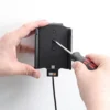 Brodit Aktiv hållare med USB-kabel och cigg-adapter, Samsung Galaxy S21+ 5G SM-G996B/SM-G996B/DS