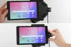 Brodit Aktiv hållare med USB-kabel och cigg-adapter, Samsung Galaxy Tab A 8.0 (2019 SM-T290/SM-T295)