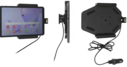 Brodit Aktiv hållare med USB-kabel och cigg-adapter, Samsung Galaxy Tab A 8.4 (2020) SM-T307