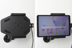 Brodit Aktiv hållare med USB-kabel och cigg-adapter, Samsung Galaxy Tab A 8.4 (2020) SM-T307