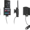 Brodit Aktiv hållare med USB-kabel och cigg-adapter, Samsung Galaxy S20 Ultra 5G (SM-G988B)/S21 Ultra 5G SM-G9988/DS
