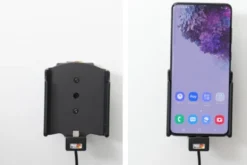 Brodit Aktiv hållare med USB-kabel och cigg-adapter, Samsung Galaxy S20 Plus 5G (SM-G986B/SM-G986F)