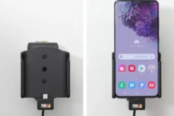 Brodit Aktiv hållare med USB-kabel och cigg-adapter, Samsung Galaxy S20 4G, 5G (SM-G981B/SM-G981F)