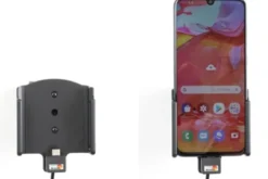 Brodit Aktiv hållare med USB-kabel och cigg-adapter, Samsung Galaxy A70 (SM-A705)