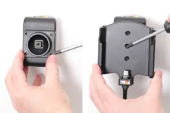 Brodit Aktiv hållare med USB-kabel och cigg-adapter, Samsung Galaxy Xcover Pro SM-G715