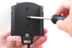 Brodit Aktiv hållare med USB-kabel och cigg-adapter, Samsung Galaxy A40 (SM-A405)