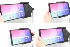 Brodit Aktiv hållare med USB-kabel och cigg-adapter, Samsung Galaxy Tab A 10.1 (2019) SM-T510/SM-T515