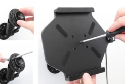 Brodit Aktiv hållare med USB-kabel och cigg-adapter, Samsung Galaxy Tab A 10.1 (2019) SM-T510/SM-T515