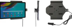 Brodit Aktiv hållare med USB-kabel och cigg-adapter, Samsung Galaxy Tab S5e 10.5 SM-T720/SM-T725