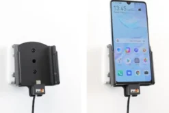 Brodit Aktiv hållare med USB-kabel och cigg-adapter, Huawei P30