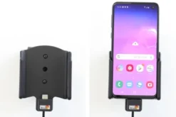Brodit Aktiv hållare med USB-kabel och cigg-adapter, Samsung Galaxy S10e
