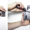 Brodit Aktiv hållare med USB-kabel och cigg-adapter, Samsung Galaxy Tab Active 2 SM-T390/SM-T395/3 SM-T570/SM-T575