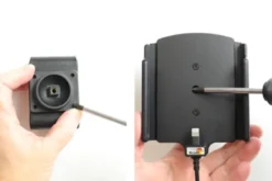 Brodit Aktiv hållare med USB-kabel och cigg-adapter, Apple iPhone 11/11 Pro/11 Pro Max/Xs Max