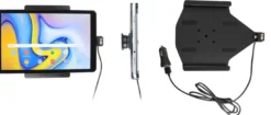 Brodit Aktiv hållare med USB-kabel och cigg-adapter, Samsung Galaxy Tab A 10.5 SM-T590/SM-T595