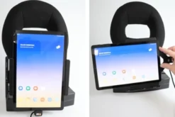 Brodit Aktiv hållare med USB-kabel och cigg-adapter, Samsung Galaxy Tab S4 10.5 SM-T830/SM-T835