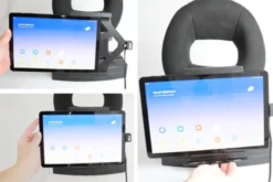 Brodit Aktiv hållare med USB-kabel och cigg-adapter, Samsung Galaxy Tab S4 10.5 SM-T830/SM-T835