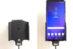 Brodit Aktiv hållare med USB-kabel och cigg-adapter, Samsung Galaxy S9+