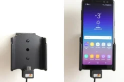 Brodit Aktiv hållare med USB-kabel och cigg-adapter, Samsung Galaxy A8 (2018)