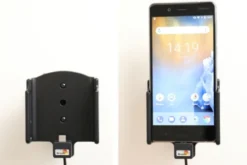 Brodit Aktiv hållare med USB-kabel och cigg-adapter, Nokia 8
