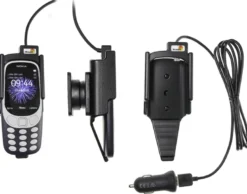 Brodit Aktiv hållare med USB-kabel och cigg-adapter, Nokia 3310 (2017)