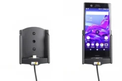 Brodit Aktiv hållare med USB-kabel och cigg-adapter, Sony Xperia XZ1 Compact