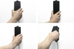 Brodit Aktiv hållare med USB-kabel och cigg-adapter, Samsung Galaxy S10/S8/S9