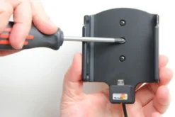 Brodit Aktiv hållare med USB-kabel och cigg-adapter, Samsung Galaxy Xcover 4