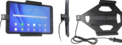 Brodit Aktiv hållare med USB-kabel och cigg-adapter, Samsung Galaxy Tab A 10.1 (2016) SM-T580/SM-T585