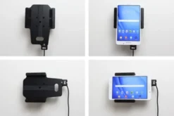 Brodit Aktiv hållare med USB-kabel och cigg-adapter, Samsung Galaxy Tab A 7.0 (2016) SM-T280/SM-T285