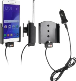 Brodit Aktiv hållare med USB-kabel och cigg-adapter, Samsung Galaxy A5 (2016)