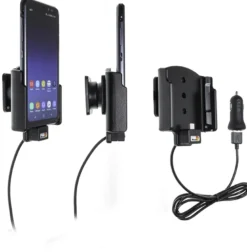 Brodit Aktiv hållare med USB-kabel och cigg-adapter, Samsung Galaxy S8 Active